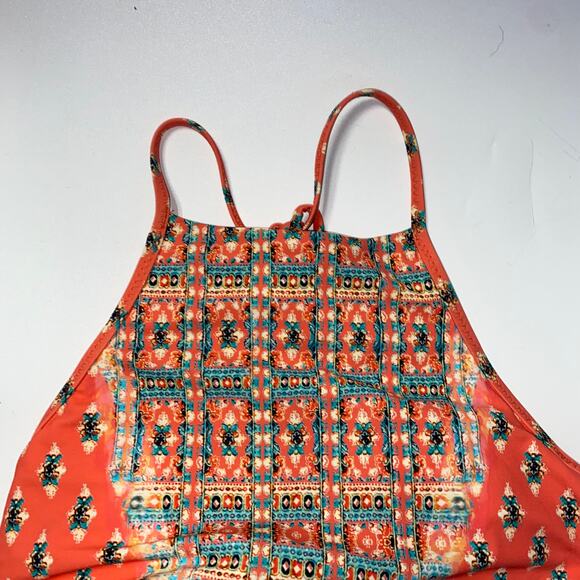 Nanette Lepore Coral Bindi Stargazer Bikini Swim Bathing Suit Top Womens Size XS - Picture 4 of 9